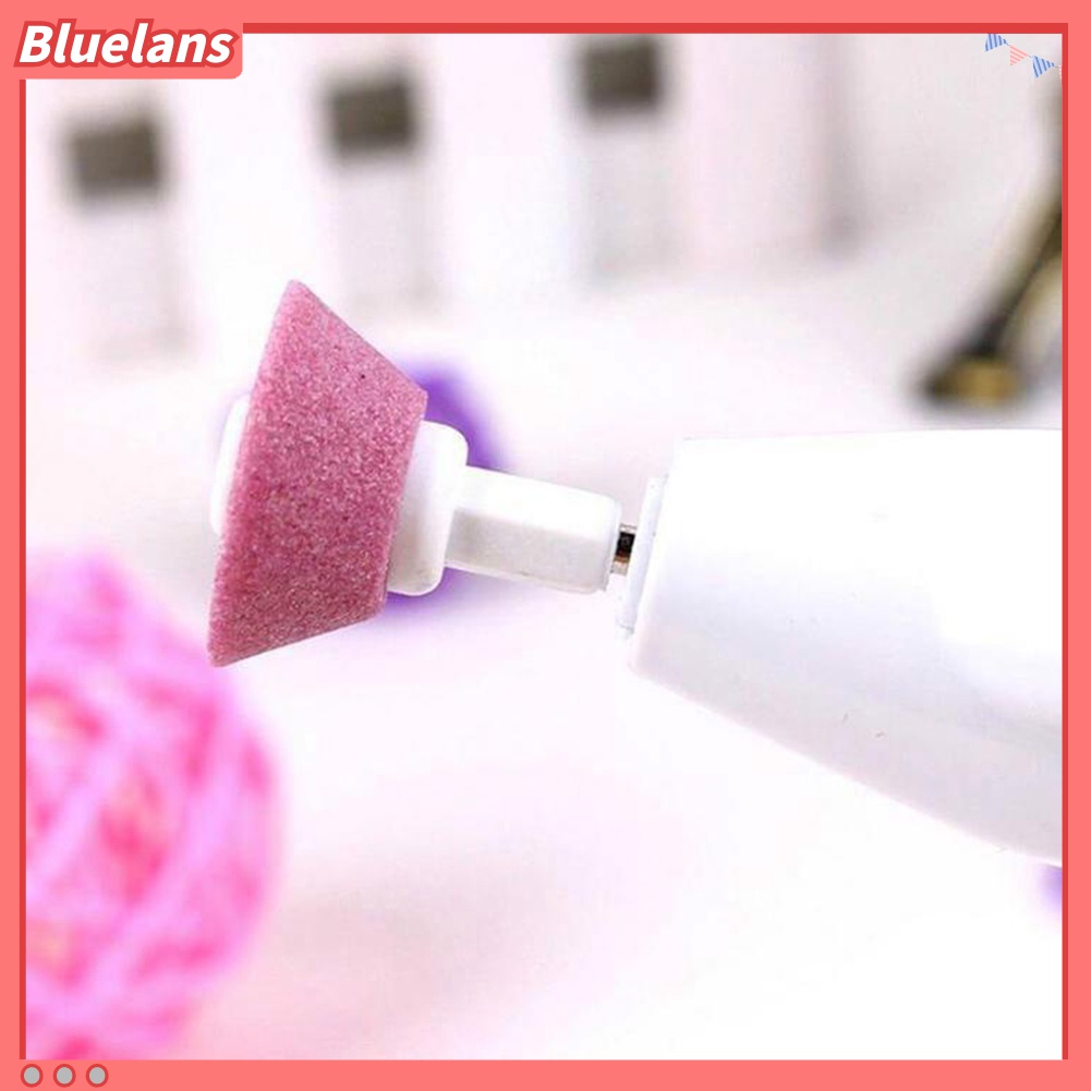 (In Stock) Kacamata Hitam Lensa Warna Warni ♡5pcs Mata Bor Pengikir Kuku Elektrik Untuk Manicure