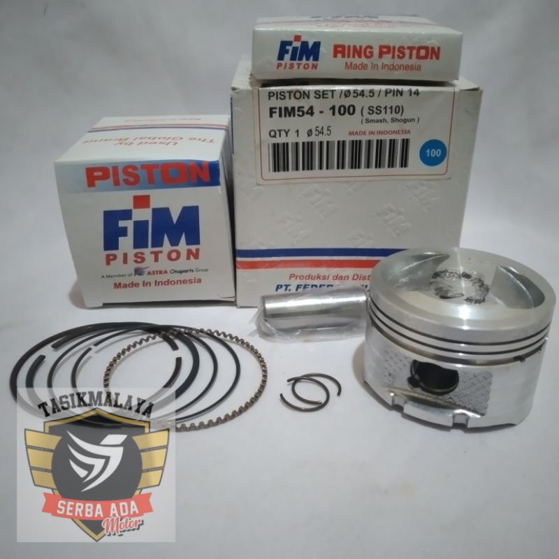 PISTON KIT SEHER KIT FIM54 SMASH 110, SHOGUN 110