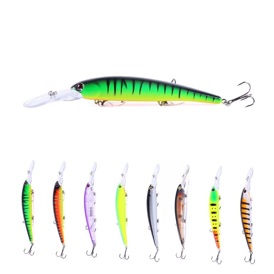 UMPAN PANCING MINNOW 16.5CM 21G MODEL (MI124) TERSEDIA 8 WARNA