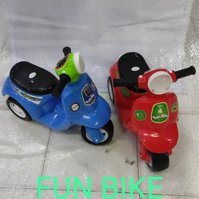 Mainan Anak Motor Vespa Mini Fun Bike Murah (Sk)
