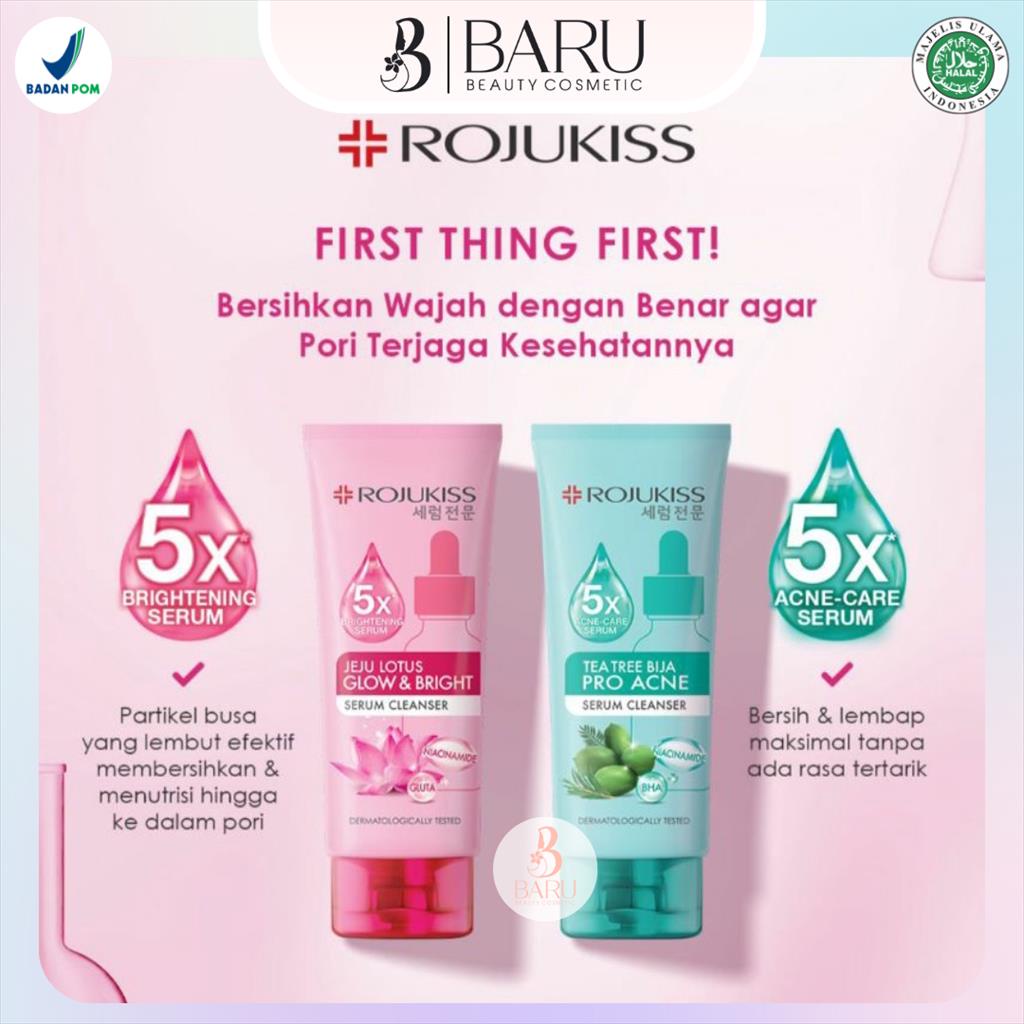 ROJUKISS Korean Cleanser by Sociolla | Face Cleanser | Face Wash | Perawatan Wajah | Pembersih Wajah