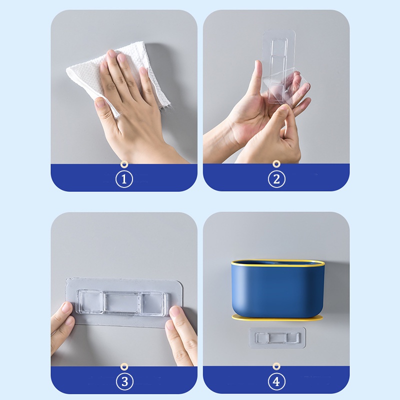 Berus Toilet Multi Fungsi Berus Toilet Silikon 3 in 1 Alat Pembersihan Toilet Dengan Kontainer