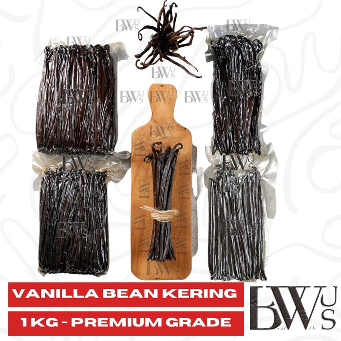 

ORIGINAL MURAH Vanilla Bean / Vanili Premium Grade 1Kg