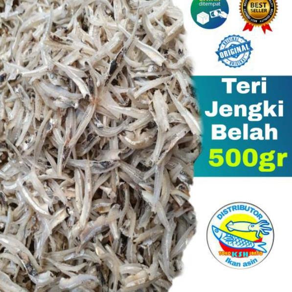 

ARTS8e8D--Ikan asin teri jengki belah vip-500gram