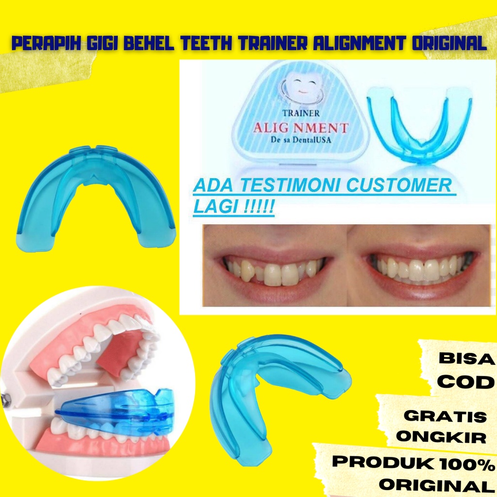 Jual (COD) PERAPIH GIGI BEHEL GIGI TEETH TRAINER ALIGNMENT ORIGINAL