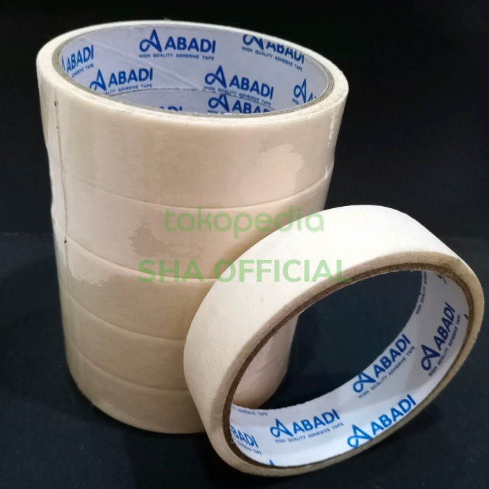 

Isolasi Kertas 1 Inch Selotip Solatip Masking Tape