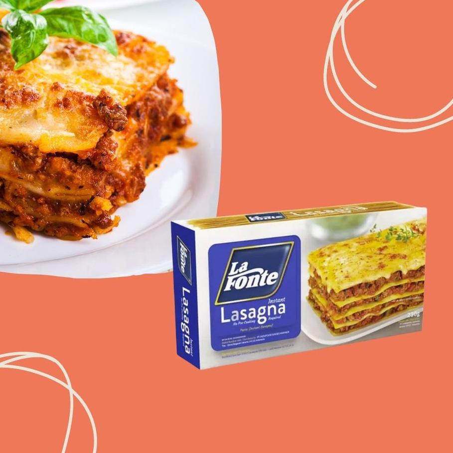 

DISKON BRANDS FESTIVAL La Fonte Instant Lasagna / Lembar Kulit Pasta 230 gr murah