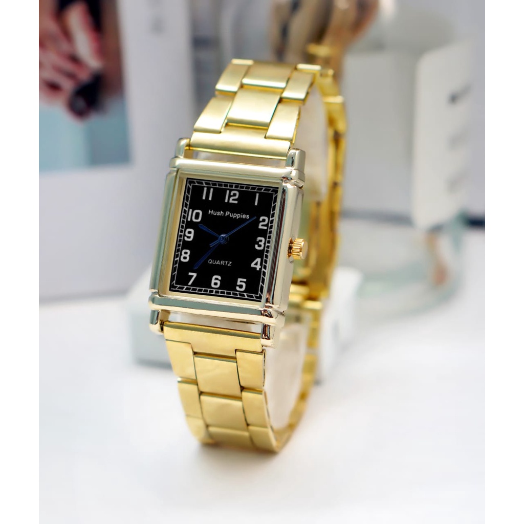 JAM TANGAN WANITA ANALOG QUARTZ CASUAL FASHION STRAP RANTAI STAINLESSTEEL IMPORT COUPLE