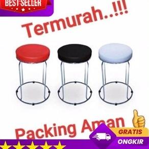 Kursi Bulat/ Kursi Cafe / Bar / Kursi Besi Tinggi 50Cm