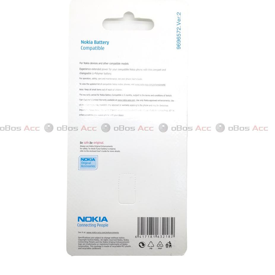 Diskon Spesial--Baterai Nokia N73 music edition N77 N93 BP6M BP-6M Original Batre Batrai HP