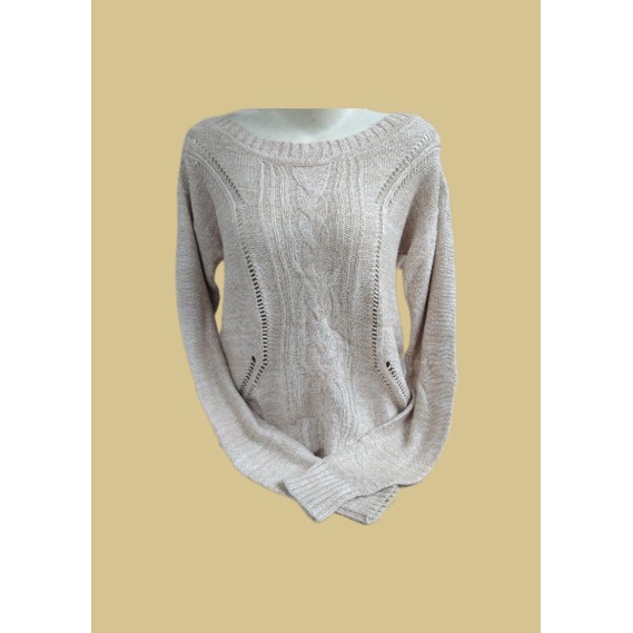 atasan preloved sweater rajut knit branded forever21