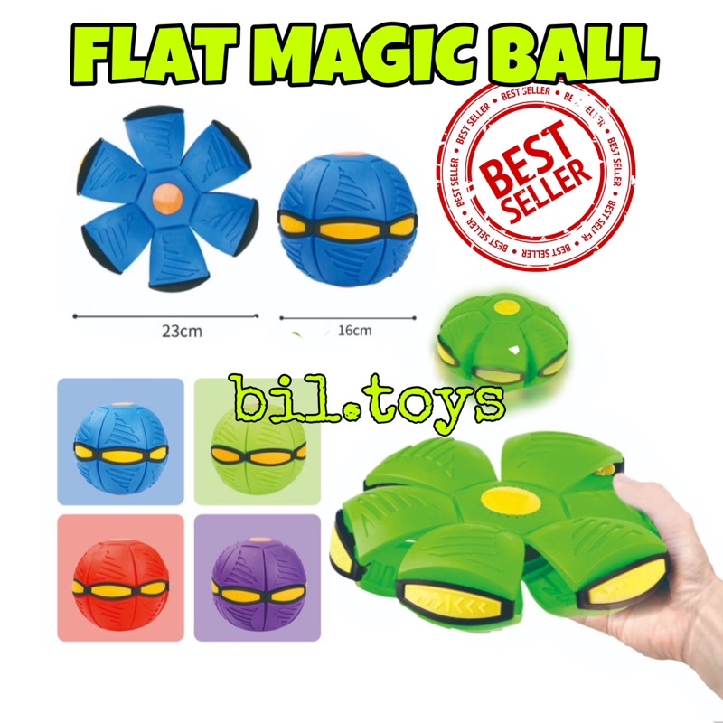 MAINAN MAGIC UFO BALL BOLA AJAIB BOLA INJAK FLYING FLAT BALL MAGIC BALL FLYING BOLA UFO YG5