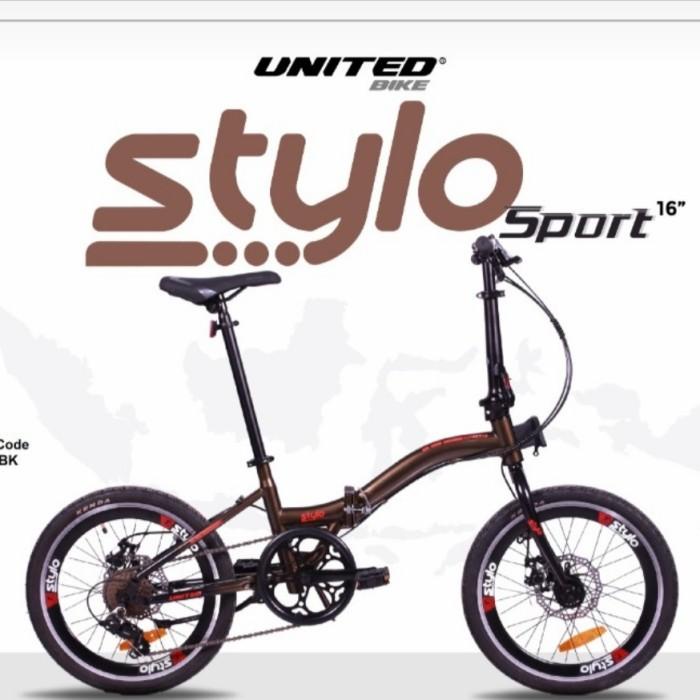 United folding bike stylo deals 16 inch