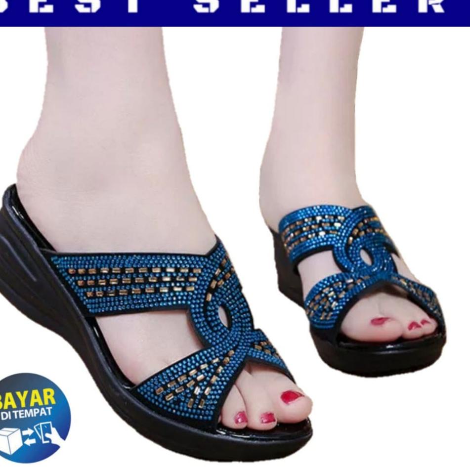[KOL.18Oc22ј] Sandal Wanita Wedges/Sandal Wedges Wanita/Sendal Wanita Wedges/Sendal Wedges Wanita/Sa
