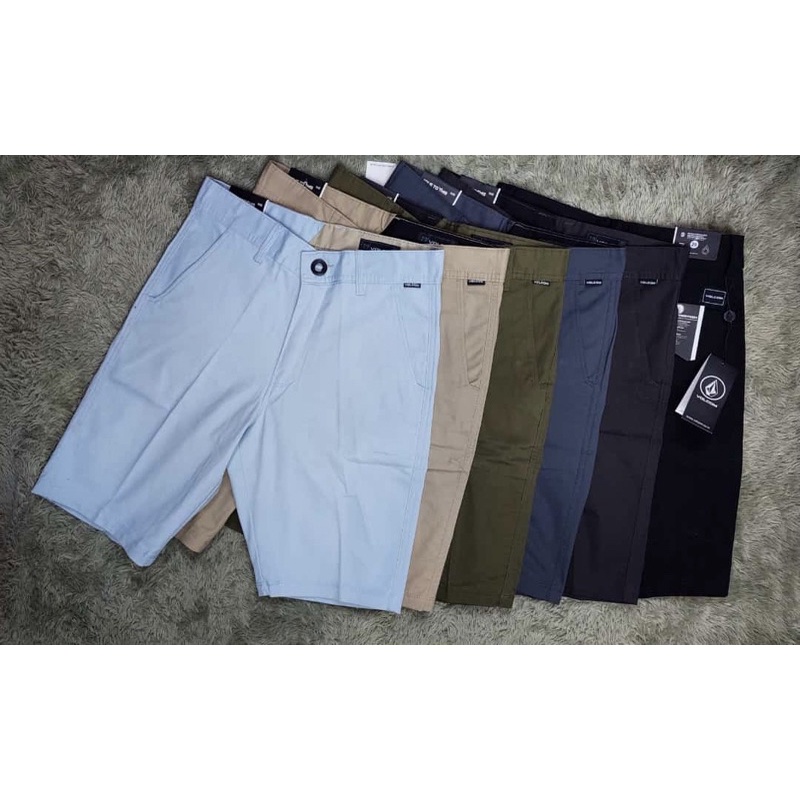 Celana pendek chinos Volcom clone mirror