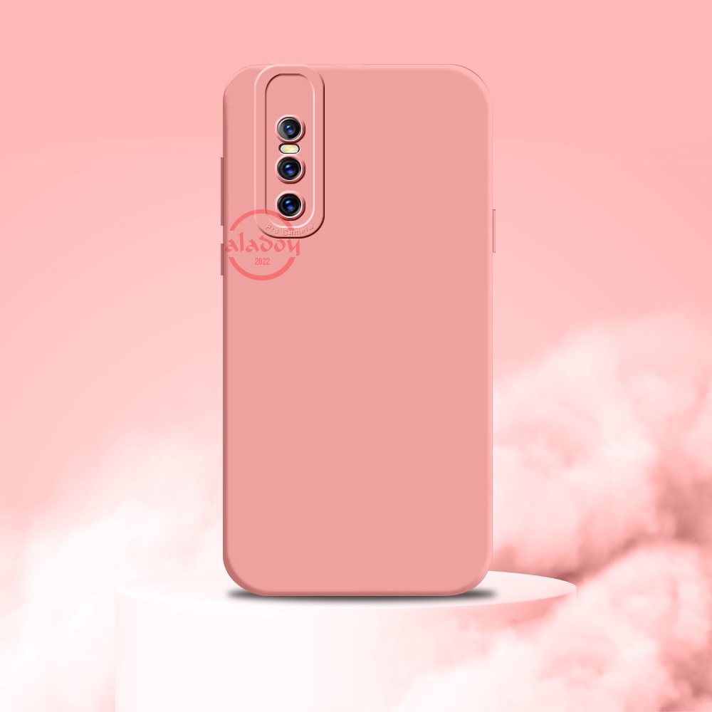 Soft Case Vivo V15 Pro Case Liquid Silicone Pro Camera Premium Casing