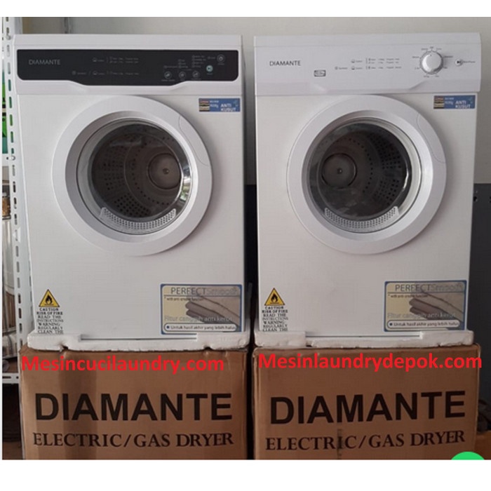 Pengering Baju Mesin Pengering Laundry Merk Diamante Pakai Gas Lpg