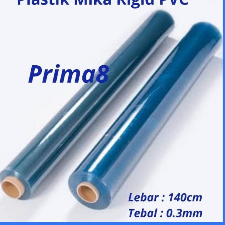 

(bela -92) Plastik Mika Kaku Rigid PVC Clear Bening 0,30 0.3mm Lebar 140cm Mika Hantaran Seserahan Sourvenir ECER METERAN [us -195]