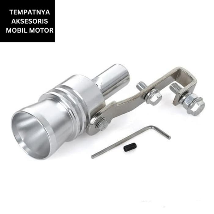 Siulan Knalpot Turbo Whistle Fake Turbo Sound Whistler Penyiul Knalpot Peluit Turbo