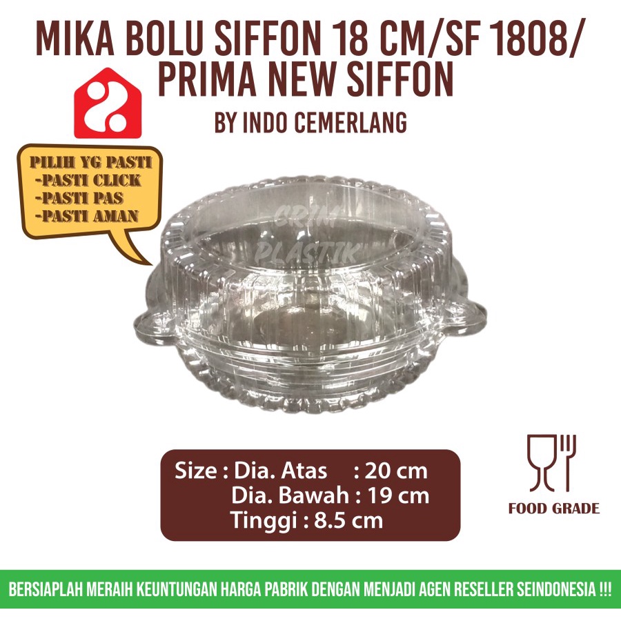 

Mika Bolu Sifon Uk 18 cm Chiffon 18 cm SF 1808 Prima New Siffon INCE
