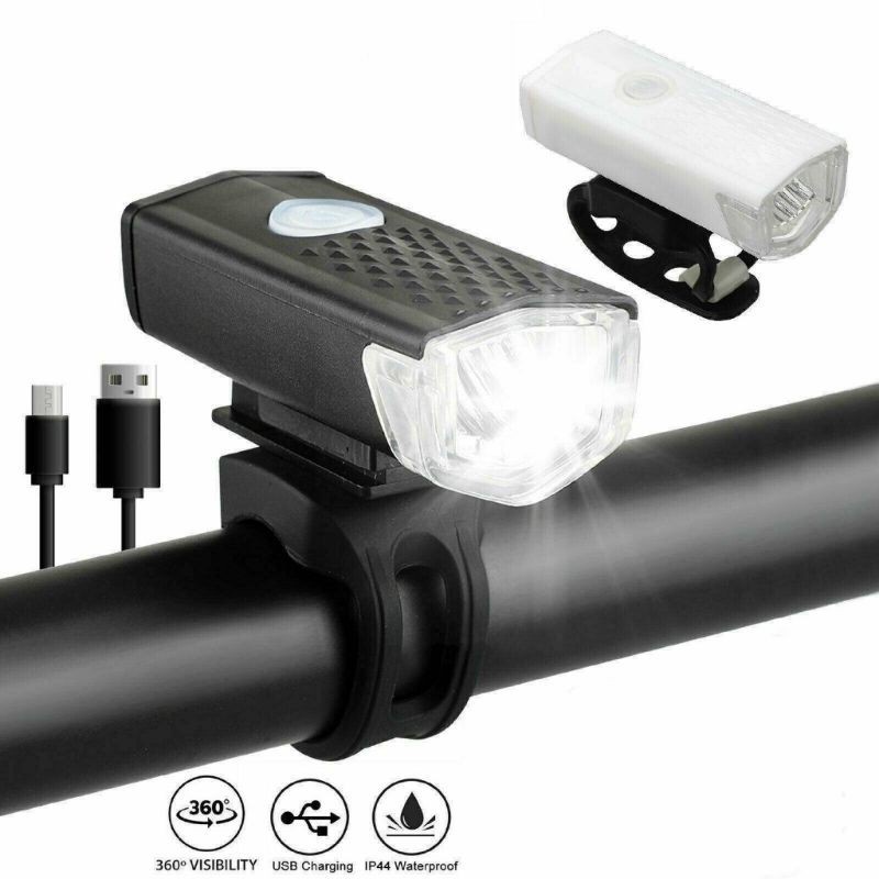 Lampu DEPAN sepeda USB recharegable/Lampu DEPAN Sepeda USB