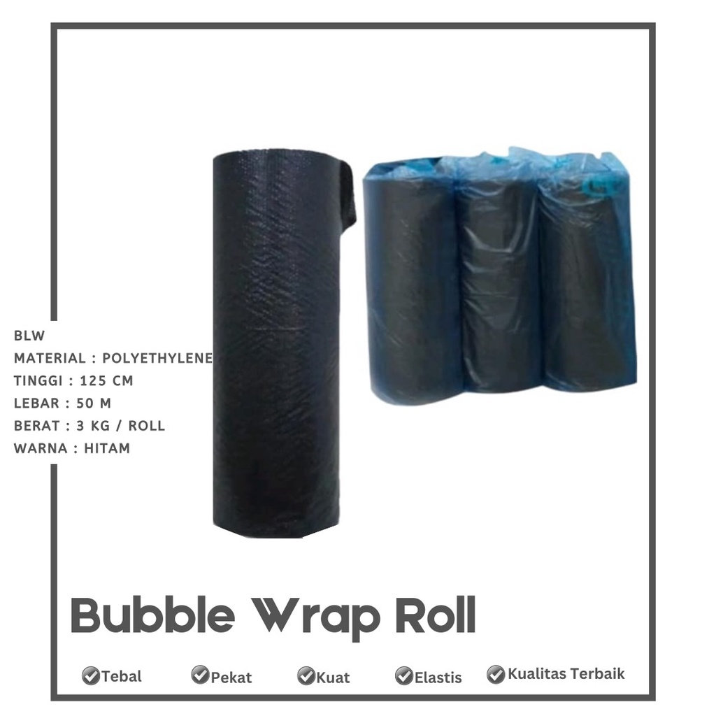 Bubble Wrapping 1 Roll Bubble wrap Plastik Wrapping BLW-1 Roll