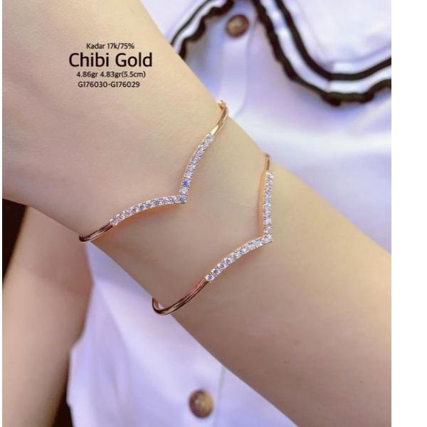 Recomended ( 3 MODEL) Gelang Fuji Aurel SERUT BANGLE Lapis Emas