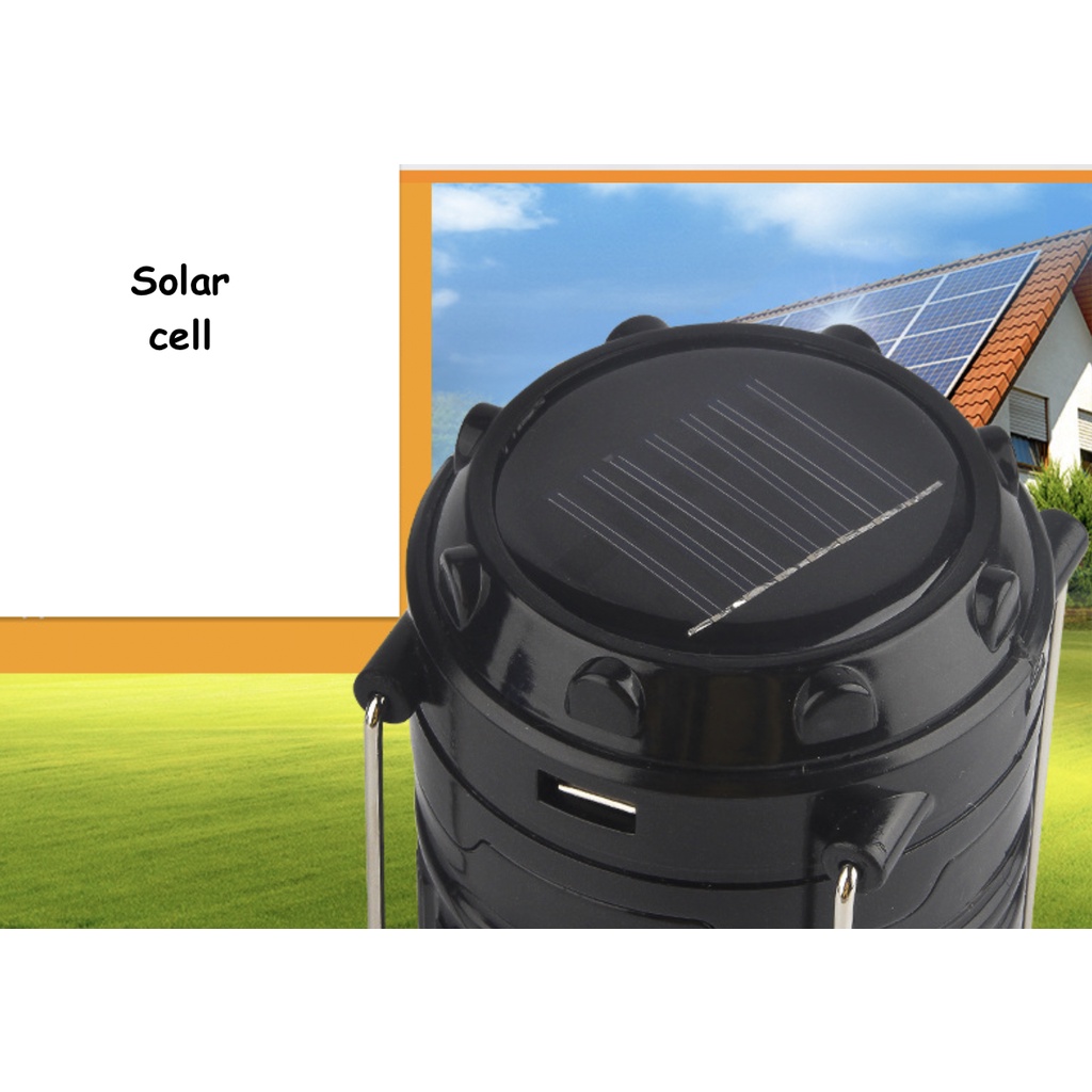 SENTER LENTERA EMERGENCY SOLAR /LENTERA CAMPING/ CAMPING MANCING HIKING