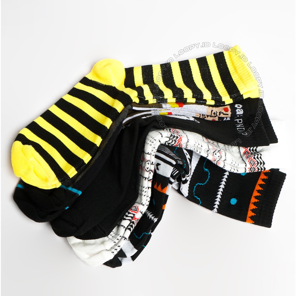 (GRATIS HADIAH) KAOS KAKI PRIA MOTIF SKATE OLDCHOOL BAHAN KATUN ALL SIZE DEWASA