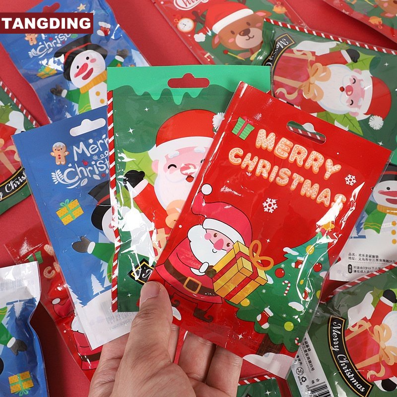 【COD Tangding】5pcs Kotak Hadiah Natal Ukuran Kecil