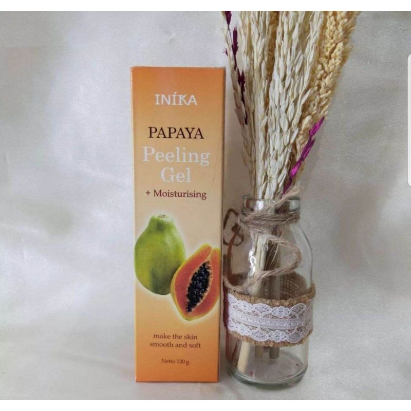 Inika Papaya Peeling Gel + Moisturising