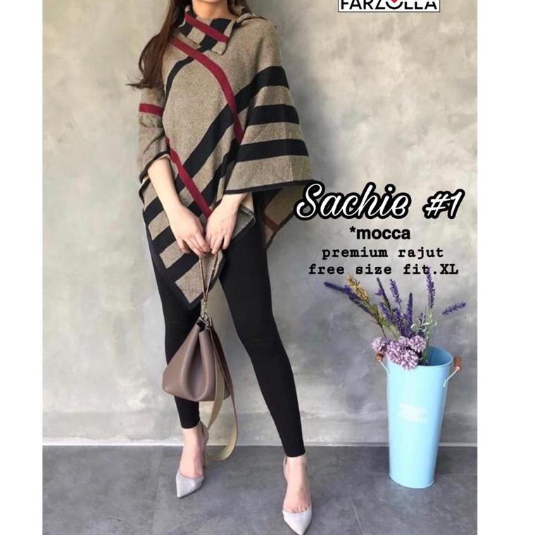 PONCHO RAJUT IMPORT - Ponco Rajut Import - Shachie ▪ BZD.18Oc22a