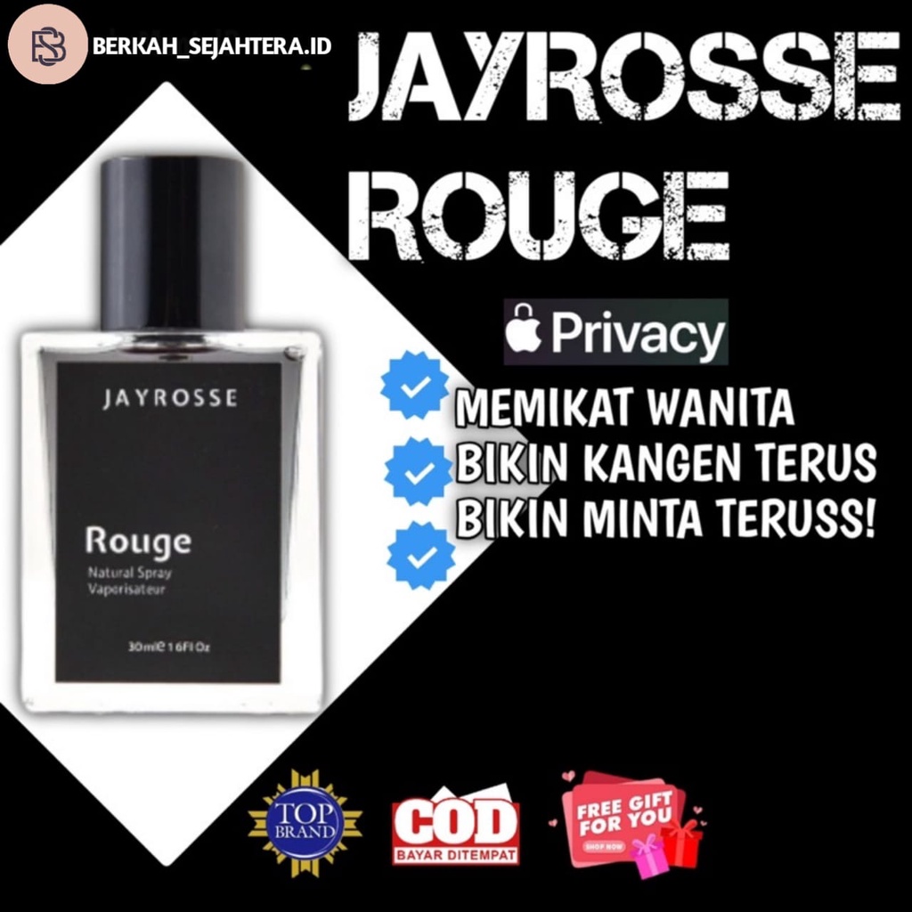 [terpopuler] Parfume pemikat wanita JAYROSSE-Rouge 100% Original