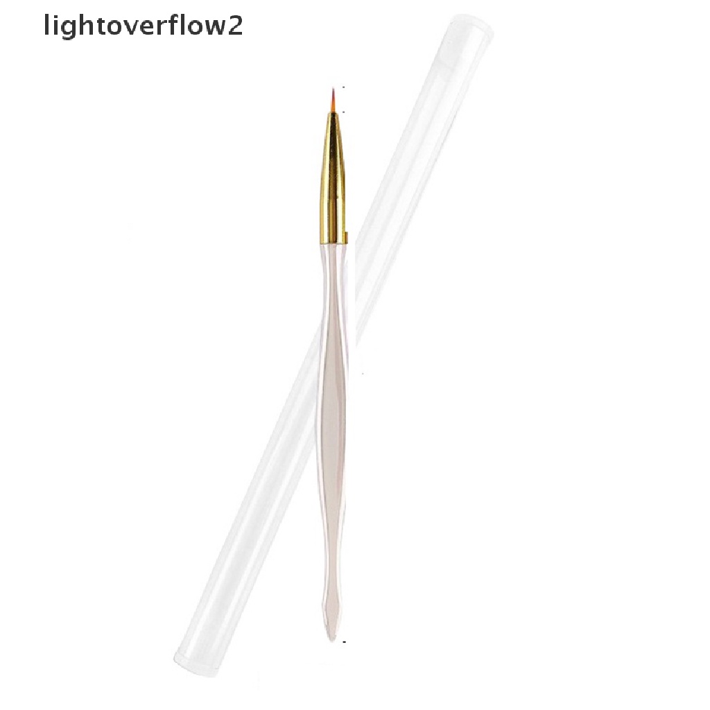 (lightoverflow2) 1pc Pen Gambar Garis 3D Untuk Nail Art / Manicure