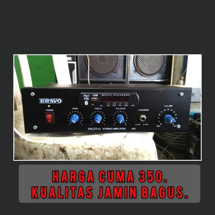 Power Amplifier Rakitan 5 Amper Bluetoth Karaoke -