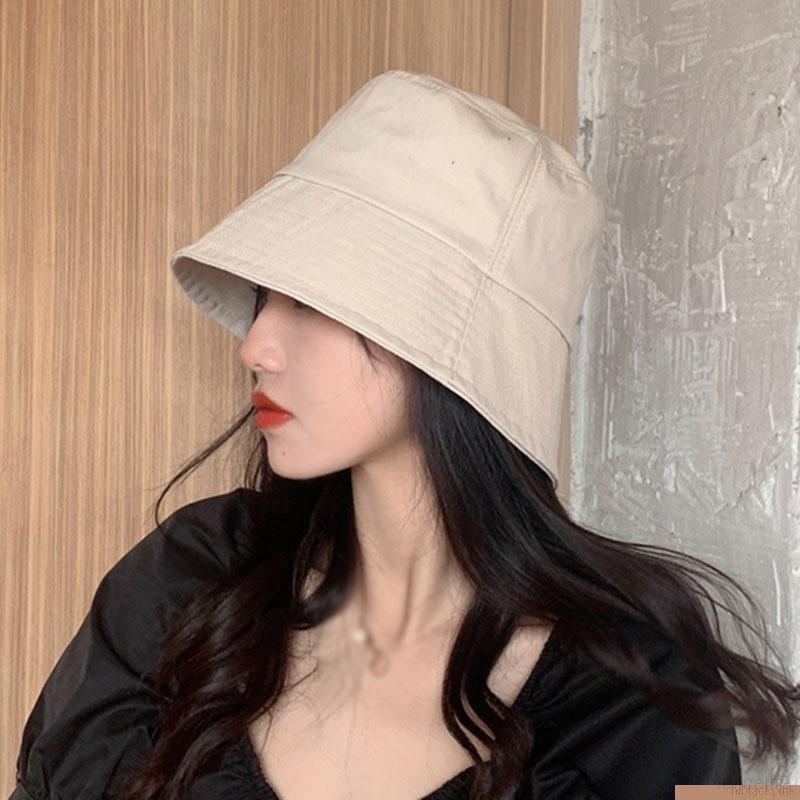 Topi Bucket Anti Angin Gaya Vintage Untuk Wanita