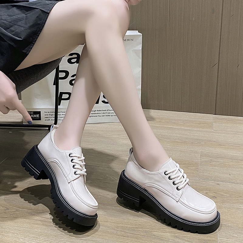 [DF FOOTWEAR] Sepatu Docmart / Sepatu Loafers Wanita / Sepatu Wanita Mary Janes Import Premium Quality DF-604