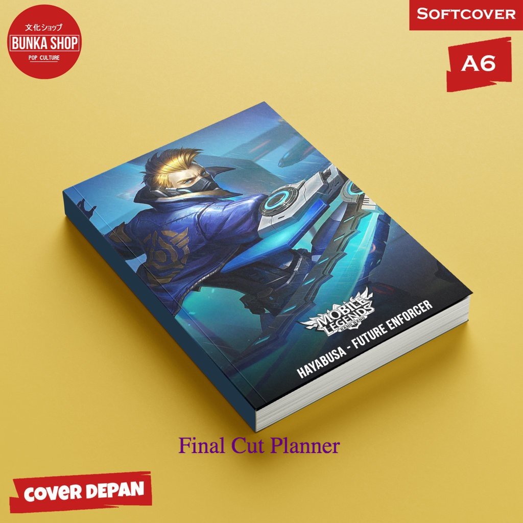 

Pocket Note Mobile Legends Future Enforcer Softcover A6 Buku Tulis catatan Notes Agenda Planner Jurnal .
