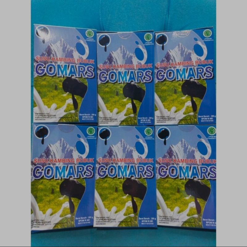 

susu kambing bubuk gomars