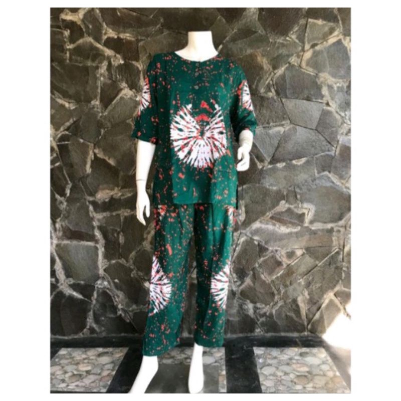 DASTER PIYAMA HAP ASMARA LENGAN 7/8(RIJEK SABLON MINOR)