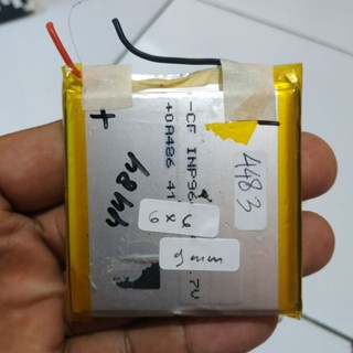 Baterai Polymer 6 x 6 kapasitas 4000mAh