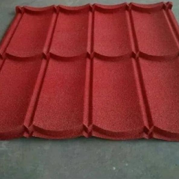 Genteng Metal Pasir MERAH 2x4 x 0.25mm