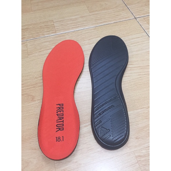 Insole sepatu bola-insole sepatu futsal- bantalan memory foam adidas predator