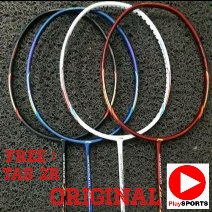 Raket Raket Badminton Lining Windstorm 75 Ws75 Ws 75 Original
