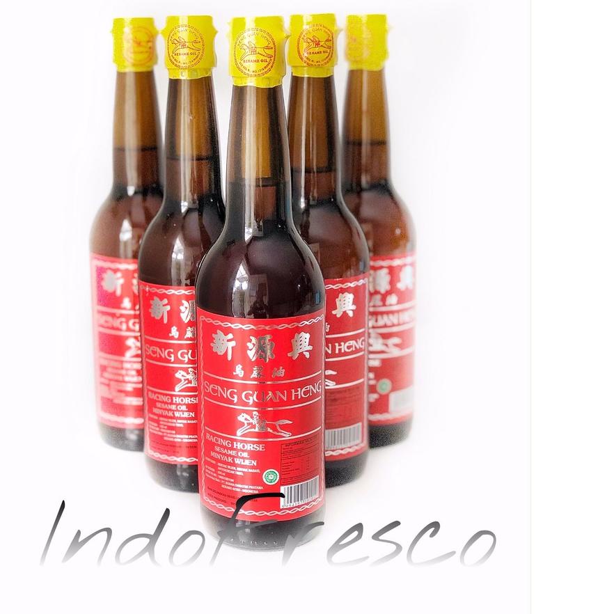 

SALE!!Minyak Wijen Kuda Seng Guan Heng Sesame Oil 620ml|RA5