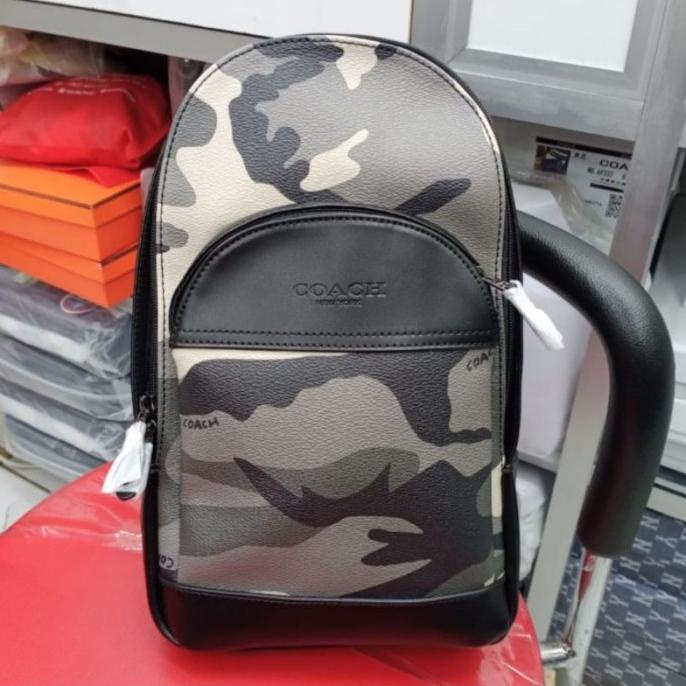Coach Graham Sling bag tas selempang Pria - Army Camo