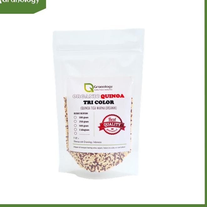 

Terdepan--Quinoa Tiga Warna Organik / Organic Quinoa Tri Colour (100 gram) by Granology