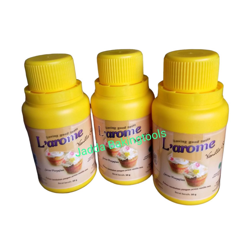 

Larome vanilla susu - Larome perisa vanila