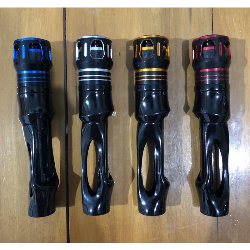 Reel Seat OVS Mahkota Hitam Glossy Diammeter 16mm