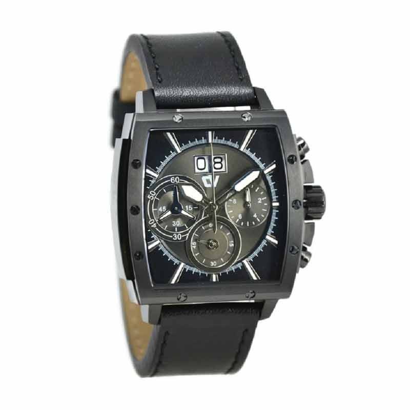 Christ Verra C70116G-26 BLK Jam Tangan Pria Original